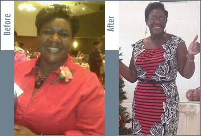 Tracey B weight loss success